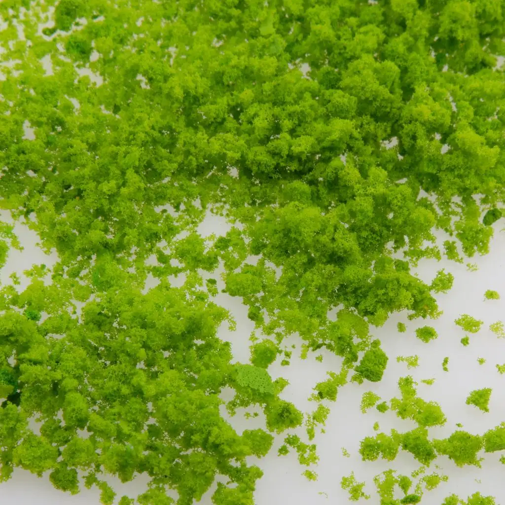 2X лайм зеленые пористые фотообои живописный материал для мини-дерева сделай сам