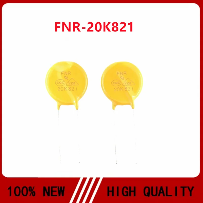 Фото Варистор FNR-20K821 FNR20K821 20K821 820V диаметром 20 мм, новый, оригинальный №1