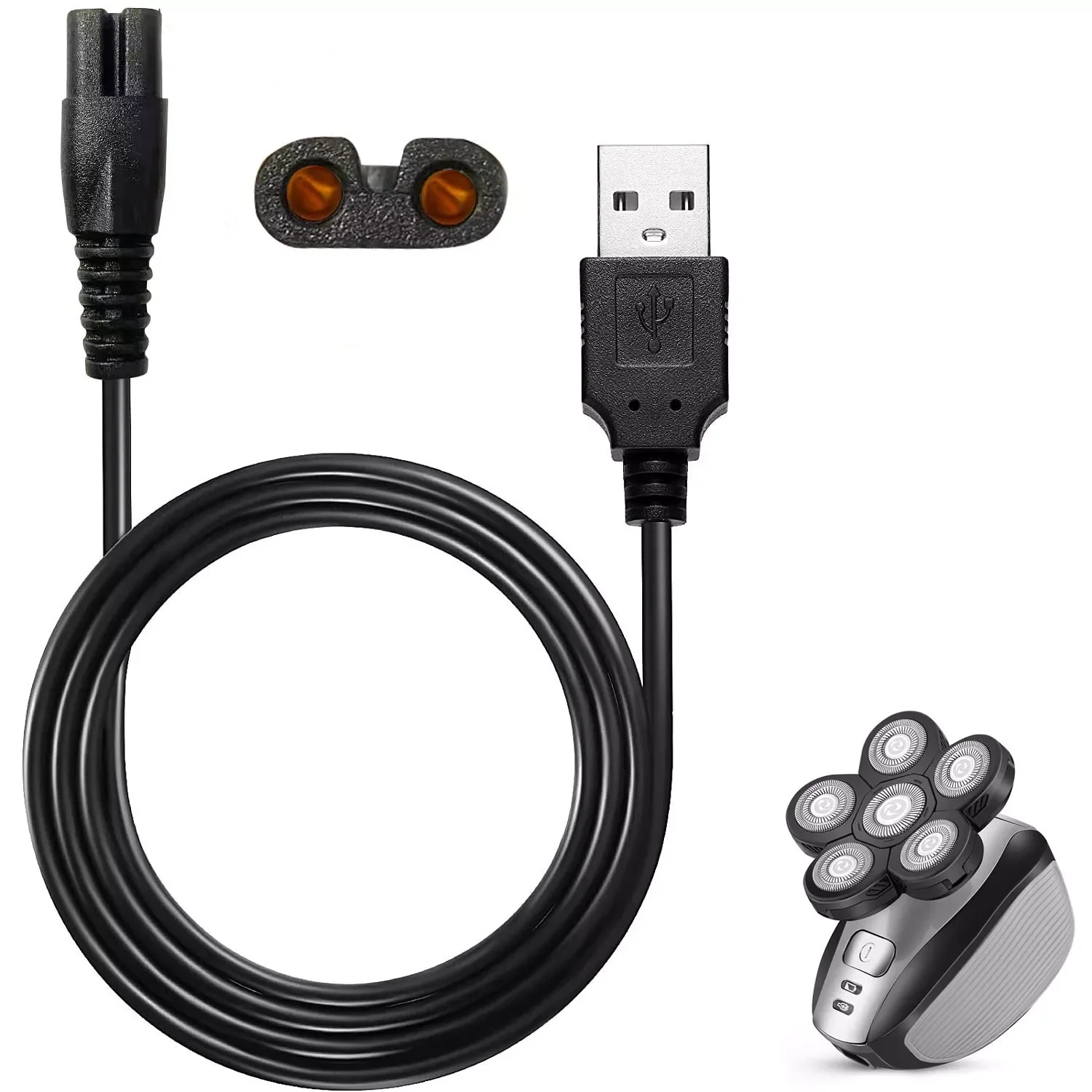 

Шнур зарядного устройства для электробритвы с USB-кабелем, сменный шнур питания для груминга