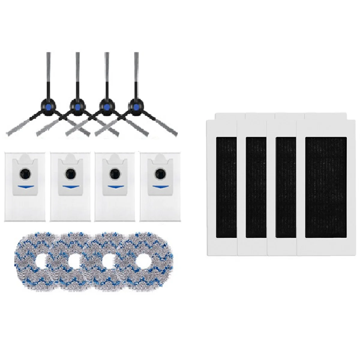 Аксессуары для робота-уборщика Ecovacs X5 PRO пылесборник насадка на швабру расходные