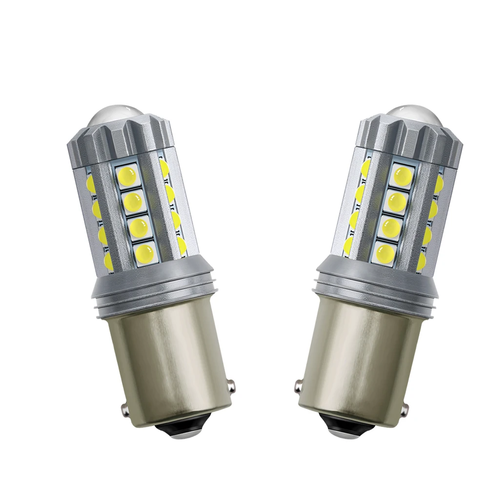 

Автомобильная светодиодная лампа S25 1156 BA15S P21W 3030 23 SMD светильник поворота, автомобильная стоп-лампа, лампы заднего хода 6000K, супер яркий белый ...
