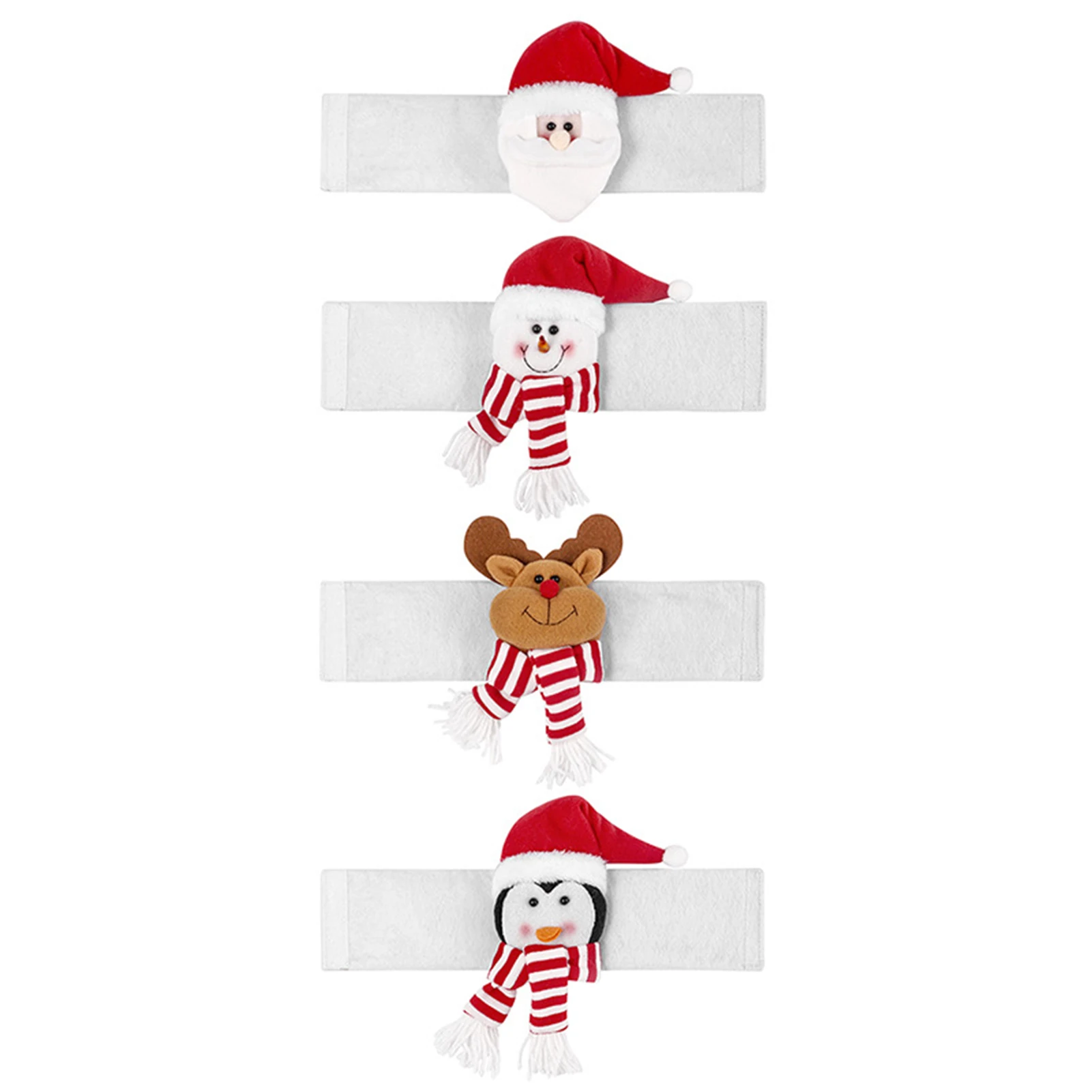 

New Hot Christmas Curtain Tie Back for Drapes Santa / Elk / Snowman / Penguin Doll Drapery Holdback Seasonal Ornaments for Home