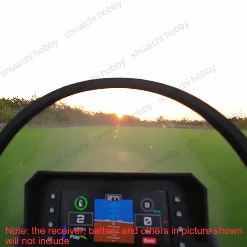 Цифровой цветной OLED-дисплей BoMaS1Set с модулем GPS и опциональным датчиком скорости (Пито) для FPV RC самолетов (art.: 3920dc4544dfb) - 3920dc4544dfb