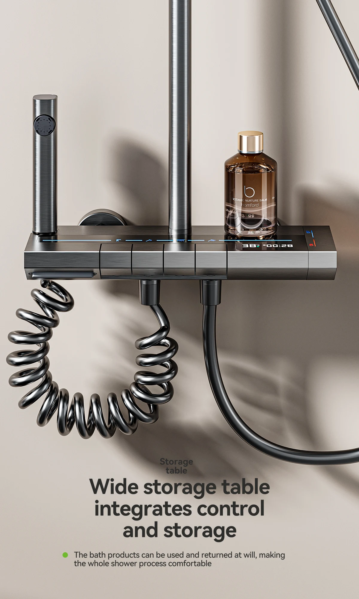 Рисунок 4 - Набор для душа из алюминия с цифровым дисплеем