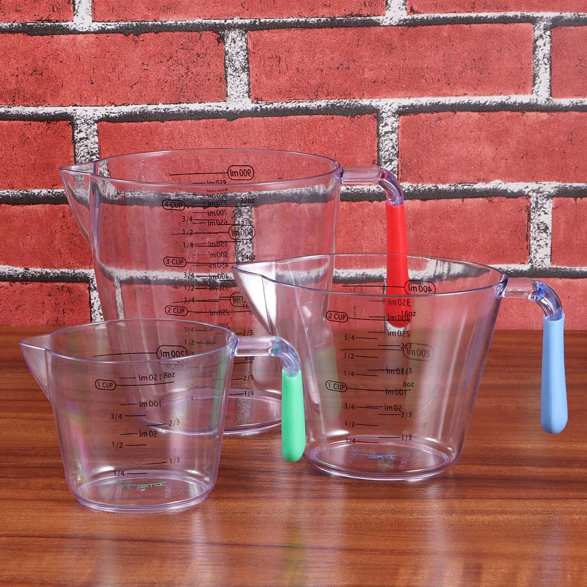 

3 шт., Пищевые Пластиковые мерные чашки для выпечки