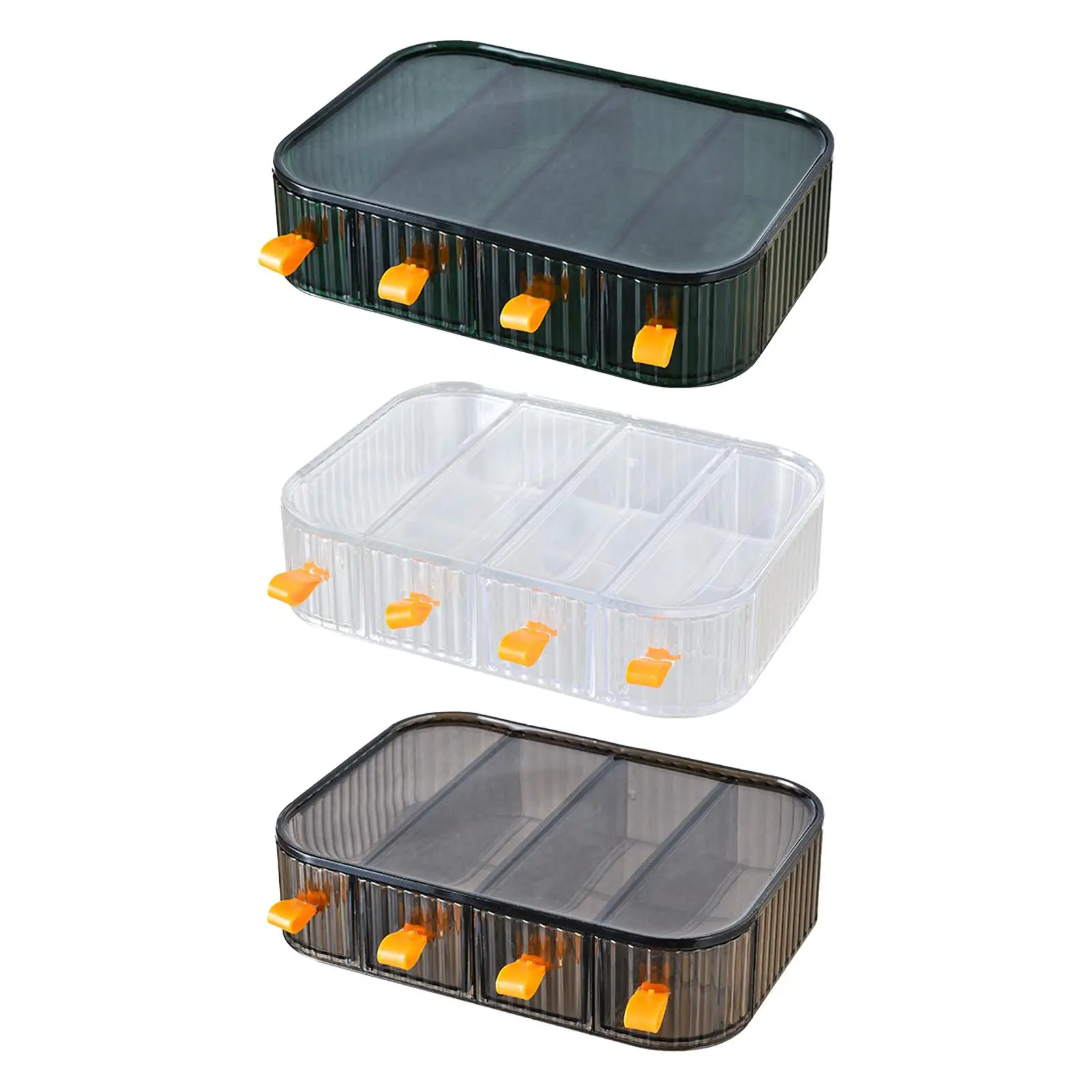 

Органайзер для хранения стеклянных чехлов с 4 ящиками для спальни, шкафа, туалетного столика