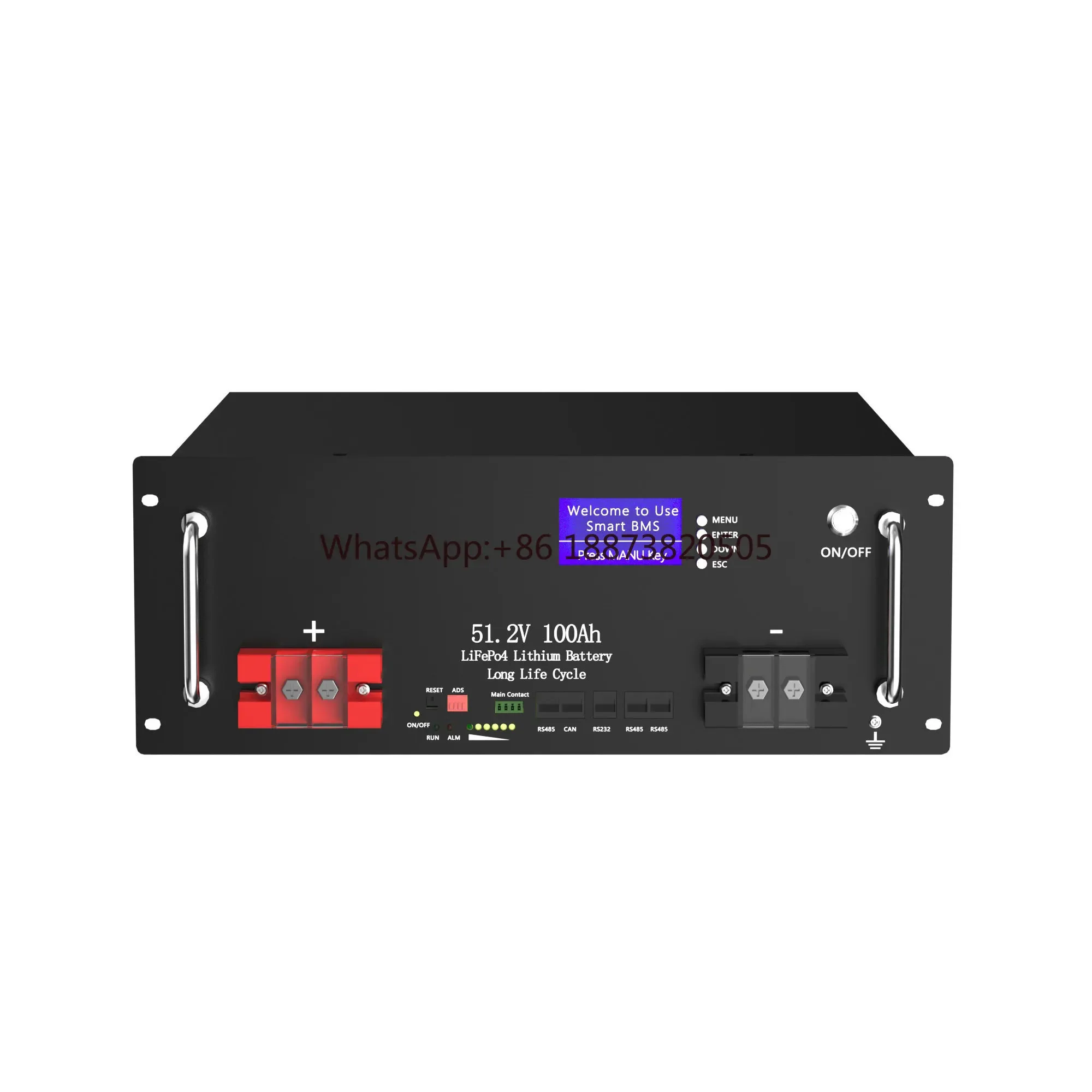 48 в 100 Ач LiFePO4 аккумулятор для хранения энергии 5 кВтч домашняя система