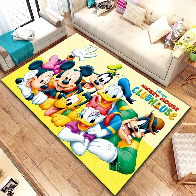 Коврик Дональд Дак с Микки Маусом 120x160 см