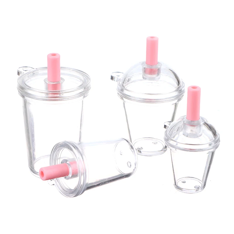 

5 шт. мини-чашка для молока и чая, кофейная чашка, кукольный домик, кухонные игрушки, кукольный домик, миниатюрные пластиковые чашки для торта...