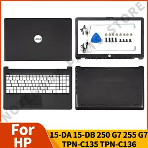 Laptop Replacement Parts Fit HP 15-DA 15-DB 15-DA0012DX 15-DA0014DX  TPN-C135 TPN-C136 (Bottom Base Cover Case) : Electronics 