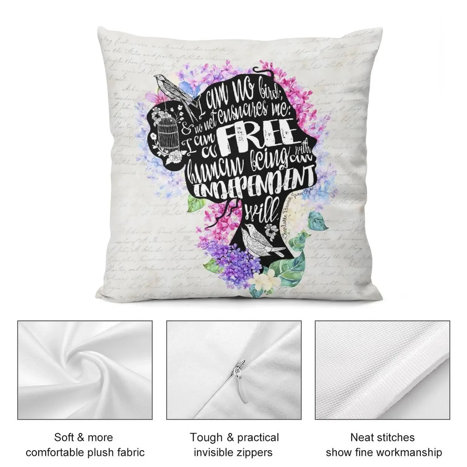 Джейн Эйр-без птицы декоративная подушка чехлы для диванов подушки детей