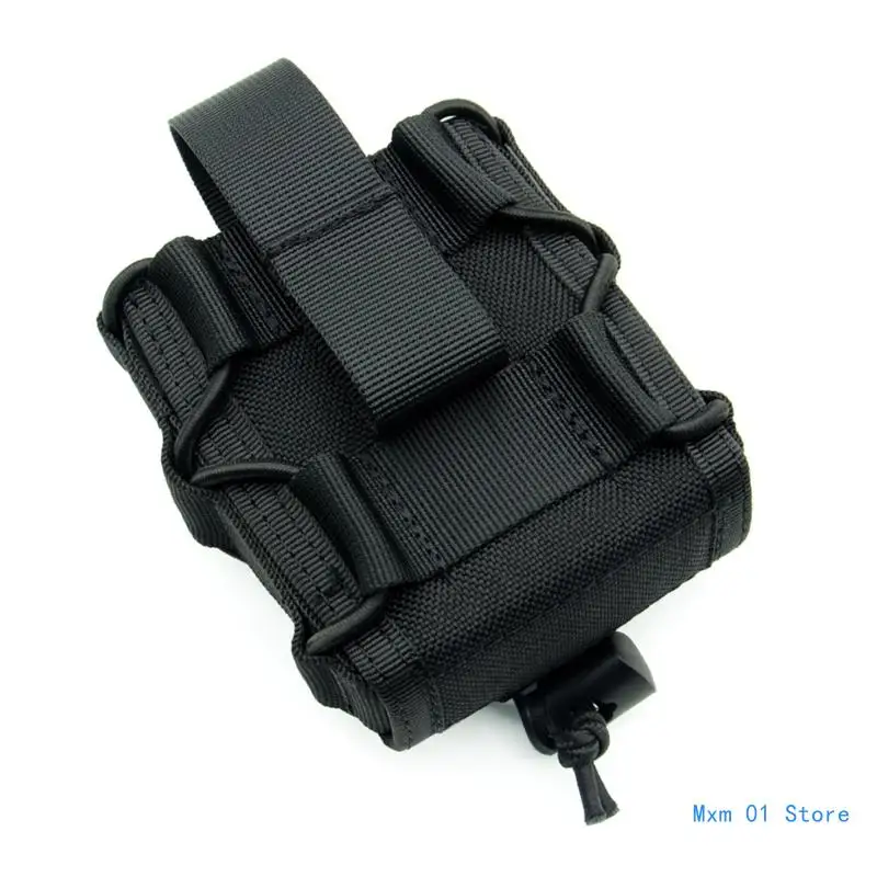 

Open Top Handcuff Holder Wear-resistant Nylon Handcuff Holsters Waist Belt Bag Drop shipping