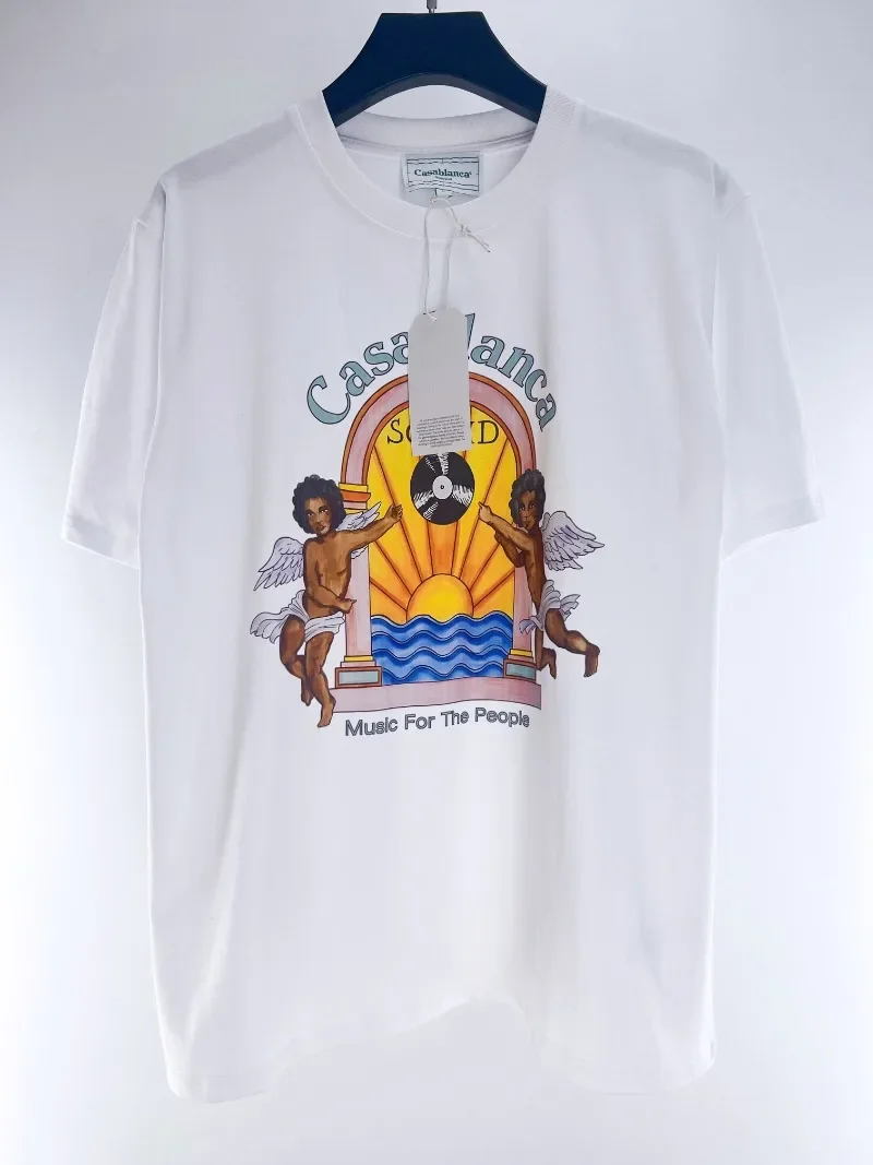 

Мужская и женская футболка с надписью «Angel»