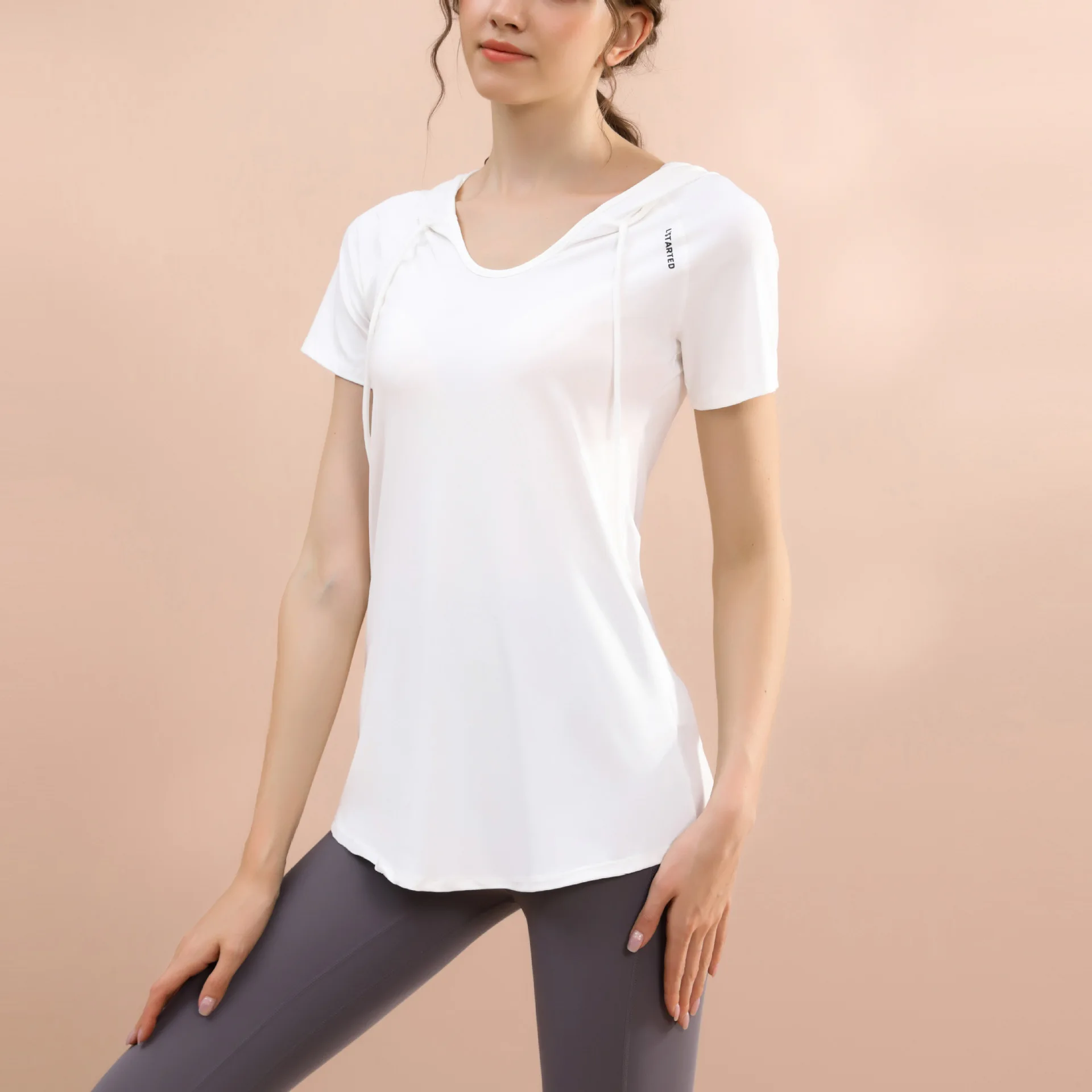 Yoga Tops Women Loose Large Size Fat Summer Thin Women's Workout Clothes Top Quick Drying Clothes Running Smock Sports T-shirt