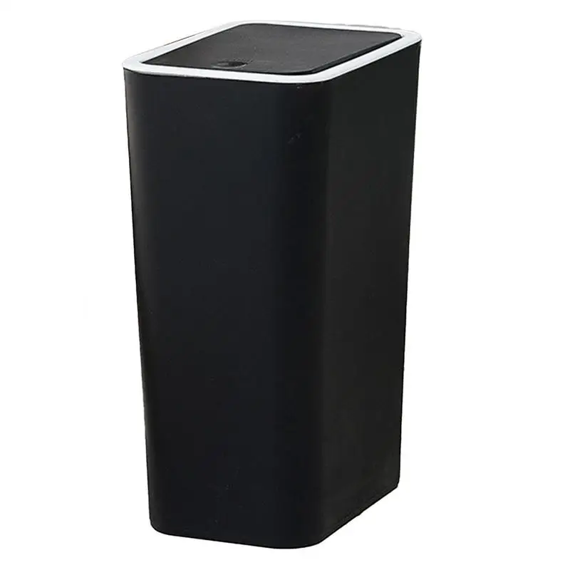 

Kitchen Garbage Can With Lid Small Kitchen Waste Basket Container With Press Lid Recycle Garbage Organizer For Bedroom Study