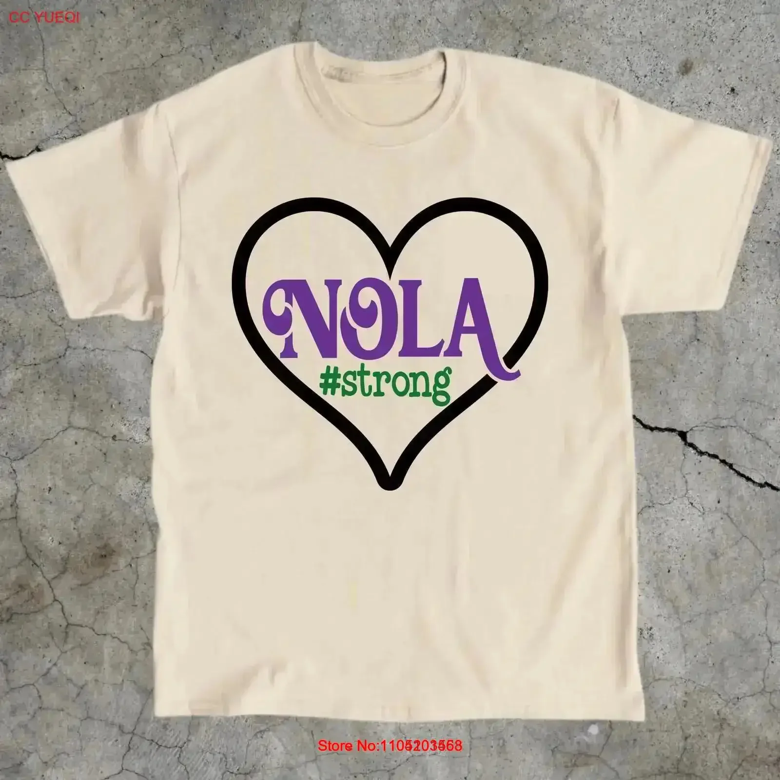 Фото NOLA Strong New Orleans футболка Louisiana Pride Apparel Saints Fan Fleur De Lis Jazz Festival Мерч винтажная стираная мода №1