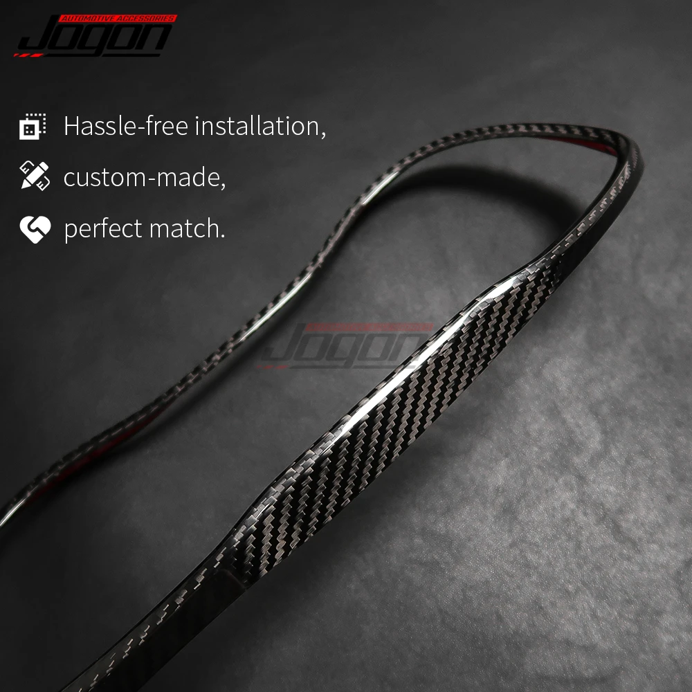 100% настоящие автомобильные аксессуары из углеродного волокна для Dodge Challenger 2015 2016