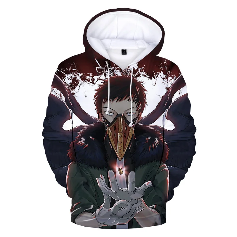 Толстовка с капюшоном и 3D-принтом My Hero Gym мужской модный Женский Повседневный