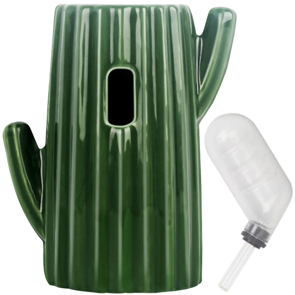 

Water Bottle Feeder Hamster Rabbit Pet Drinking Dispenser Automatic Guinea Pets Fountaincat Watereranimal Bowl Bunny Ceramic