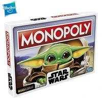 hasbro star wars monopoly toy baby yoda english board game card game family gathering puzzle game boxed children adult toy gift