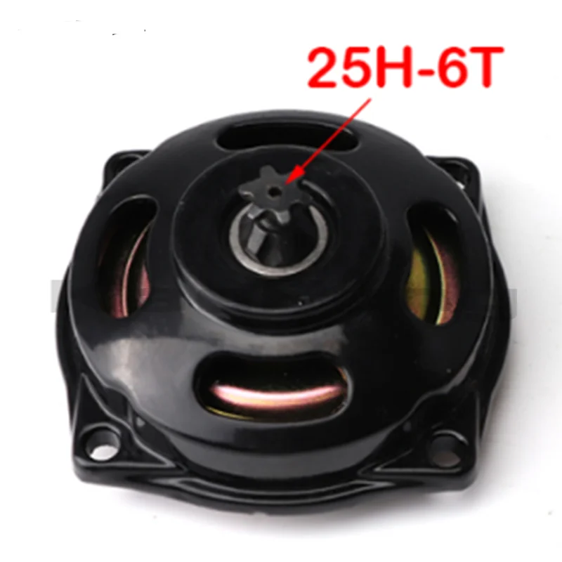 

6 Teeth/7Teeth 25H 47CC 49CC Clutch Bell /Drum Housing Gear Box Fit To Mini Moto Pocket Bike Quad ATV Parts