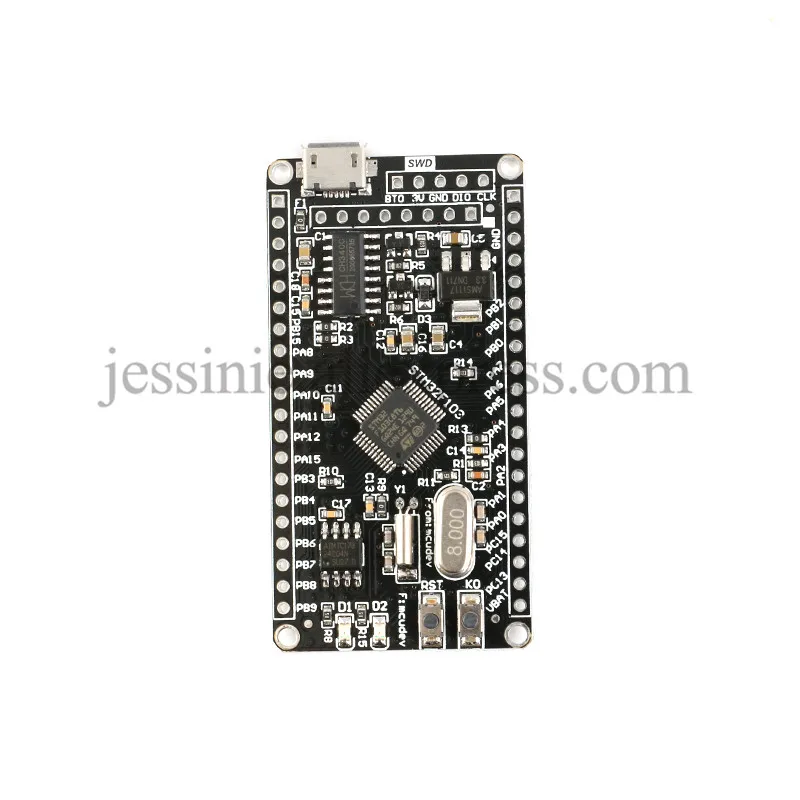 Макетная плата STM32F103C8T6 модуль CH340 последовательный порт STM32F103 STM32 F103C8T6 SCM Core