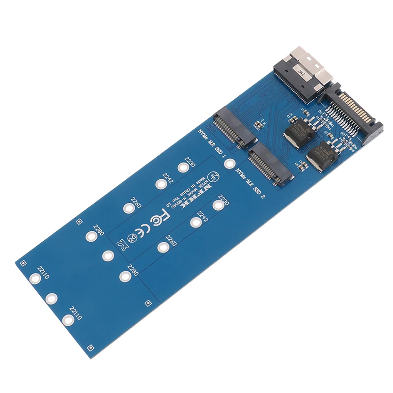 

22Pin SATA M.2 SSD Adapter SFF-8643 To NVMe M.2 NGFF SSD For Mainboard