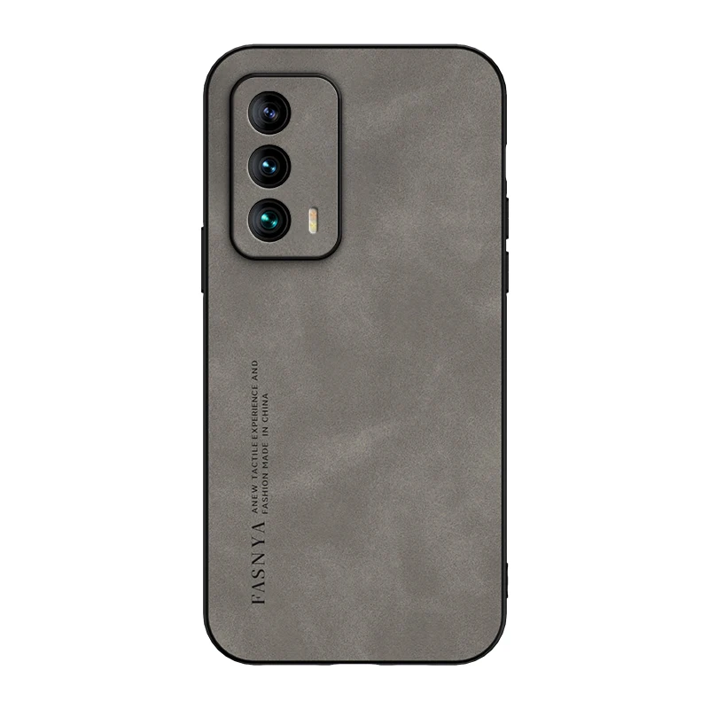 Luxury Leather Case for Meizu 18 Frosted Ultra-thin Heat Dissipation Armor Shockproof Soft Silicone Phone Cover for Meizu18