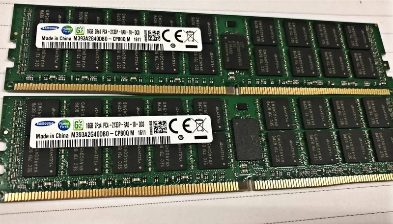 

RAM DDR4 16G 2RX4 PC4-2133P M393A2G40DB0-CPB Server Memory 1PCS