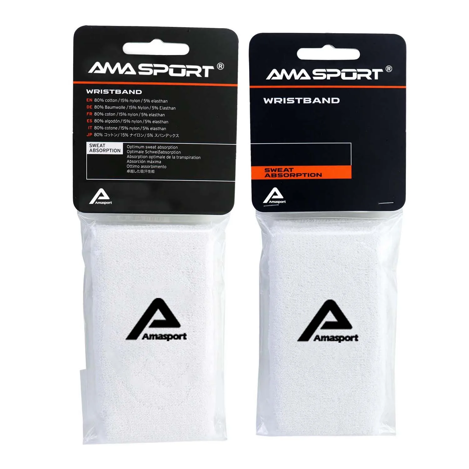 

AMASPORT Quick Dry Wristband for Tennis Ball & Baseaball Sport Bracer