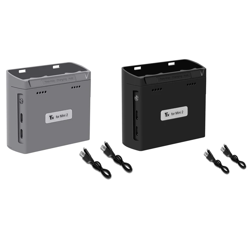 

Зарядное устройство для аккумуляторов Mini 2/Mini SE, двухсторонний зарядный концентратор для аккумуляторов дрона, зарядное устройство с USB для ...