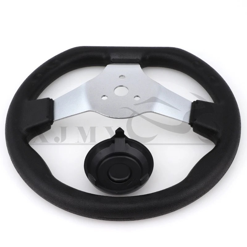 270 mm internal PU foam steering wheel Replacement of universal go kart hardware Durable vehicle accessories with holes images - 6