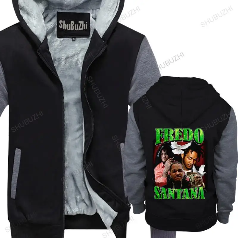 

Men thick hoodies pullover Fredo Santana Reprint warm hoody homme bigger size thick hoody male coat drop shipping