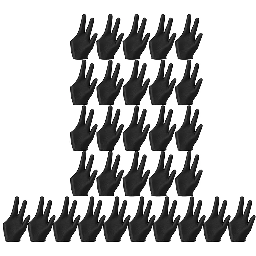 Дышащие женские перчатки для бильярда левой и правой руки универсальные