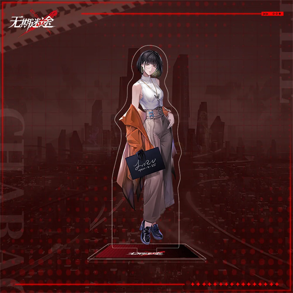 Anime Path to Nowhere Acrylic Stand Model Figures Zoya Hamel Demolia Demon Hella Cosplay Plate Desk Decor Props Sign Gifts