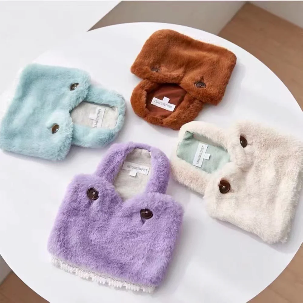 

Small Dog Vest Winter Autumn Fashion Wool Coat Cat Cute Warm Sweater Puppy Sweet Jacket Pet Clothes Chihuahua Poodle Maltese