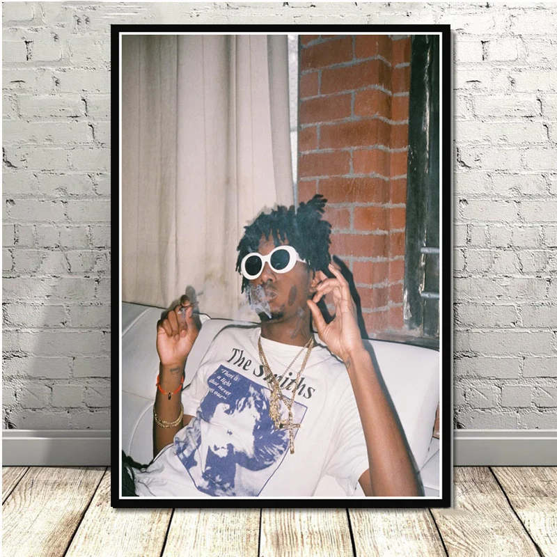

Плакаты и принты Playboi Carti из магнолии в стиле хип-хоп, настенные художественные картины на холсте, картина в эстетическом стиле, декор для ком...