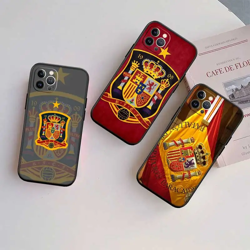 Чехол для телефона с флагом Испании HY26 для Samsung Galaxy A11 A12 A13 A15 A52S A53 A55 A56 A70 A71 A72 A73 F06 F16 F56 S10 Plus S10e (art.: 3920dbc309d71) - 3920dbc309d71