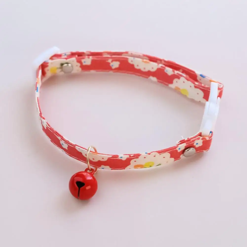 

Шейный ремешок для домашнего питомца, Круглый шейный браслет с фруктовым узором, мини-подвеска в виде колокольчика, рисунок, питомца