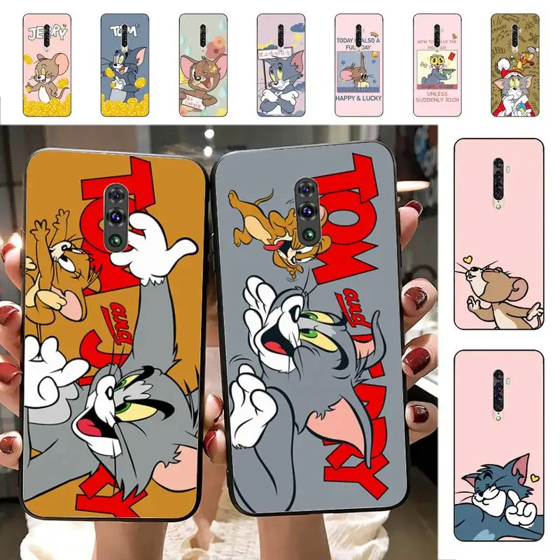

BANDAI TOM And JERRY Phone Case for Vivo Y91C Y11 17 19 17 67 81 Oppo A9 2020 Realme c3