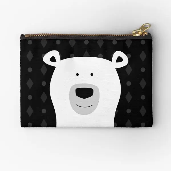 

Bear Zipper Pouches Key Packaging Wallet Panties Storage Pocket Cosmetic Men Socks Pure Women Small Money Coin Bag Underwear