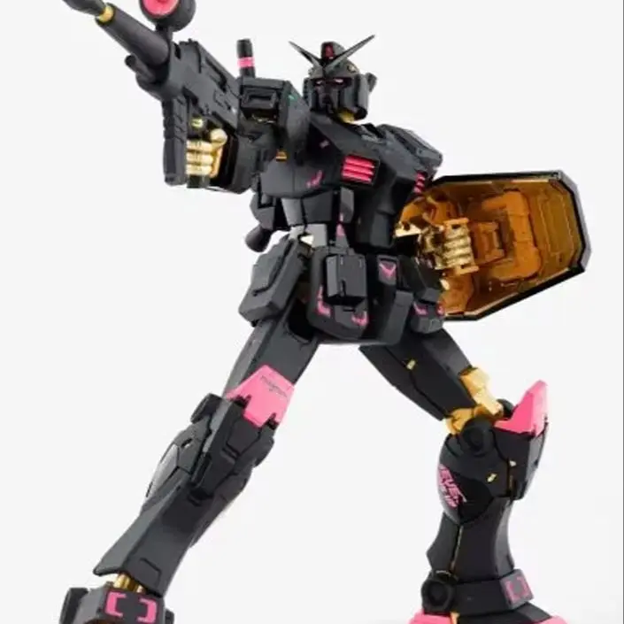 Фото Коллекционная модель Bandai MG RX-78-2 Gundam: Мобильный костюм Гандам Премиум, несобранная меха-модель, подарок, игрушка для настольного декора №4