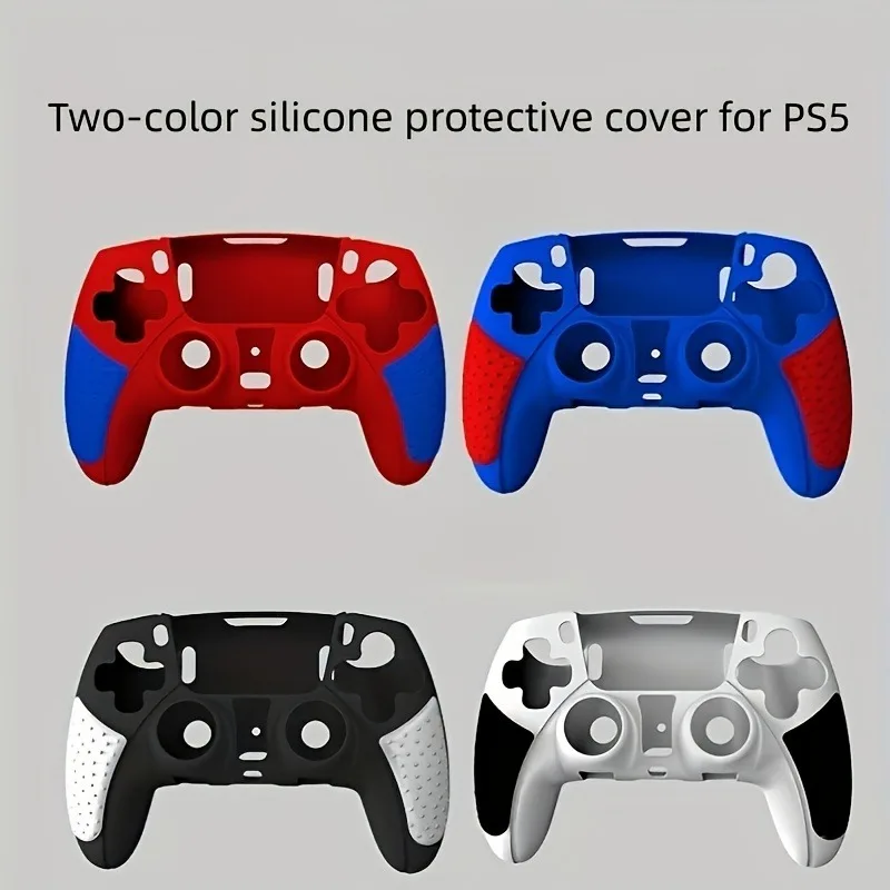 Силиконовый чехол с утолщенной нескользящей ручкой PS5 Elite