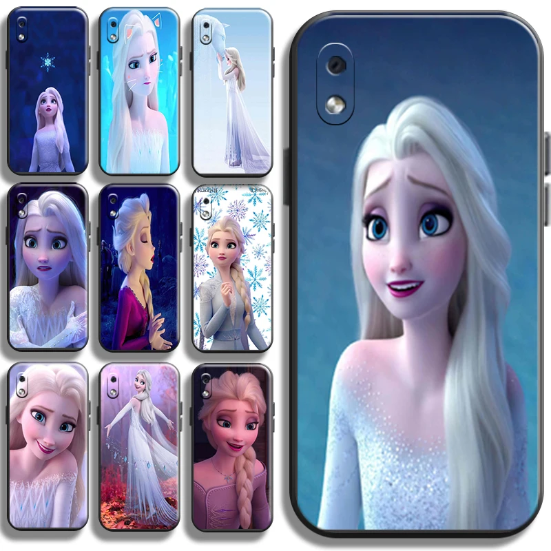 

Cute Pretty Frozen Elsa Anna For Samsung Galaxy A10 A10S Phone Case Cases Full Protection Back Funda Black Shell Liquid Silicon