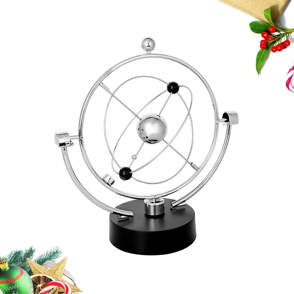 

Perpetual Motion Instrument Desktop Toy Physical Model Swinger Table Ornament Rotating Book Shelf