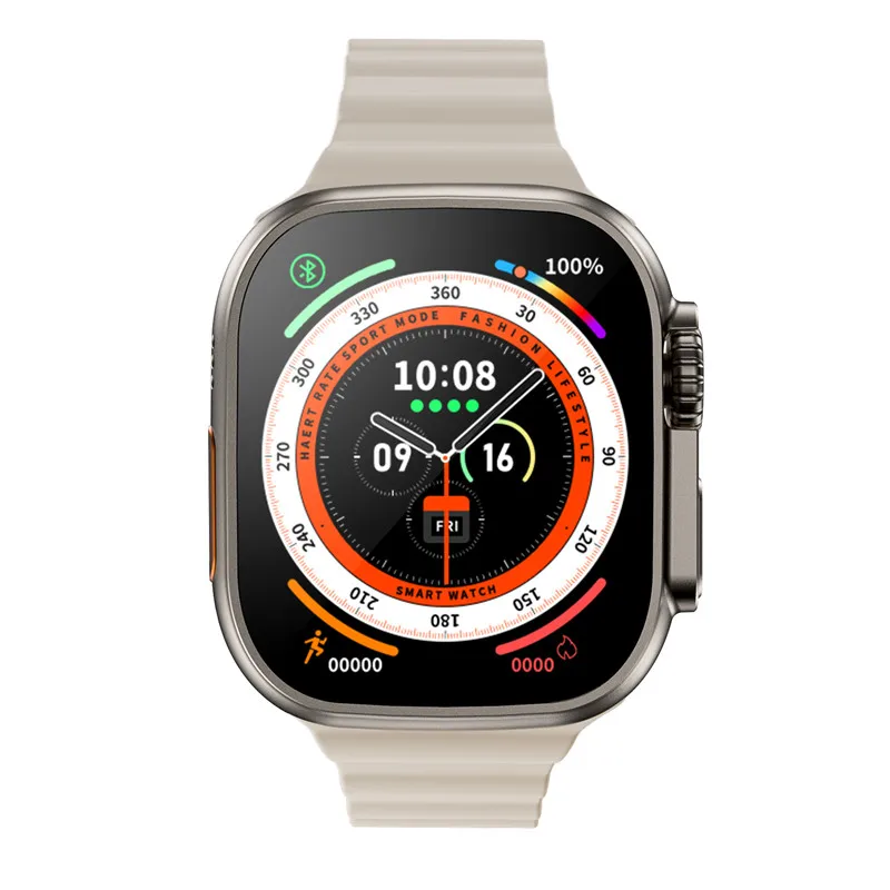 

2023 Z8 Ultra MAX Смарт-часы серии 8 из титанового сплава 1:1 49 мм чехол Bluetooth звонки NFC ECG IP68 Водонепроницаемые Смарт-часы для мужчин
