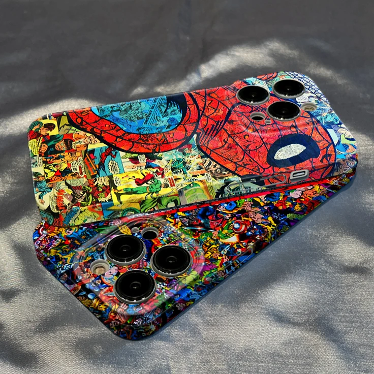 

Marvel superhero poster Phone Case For iPhone 14 13 12 Mini 11 Pro Max X XR XS MAX SE 2020 8 7 Feilin silky feel Cover