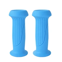 1pair rubber grip handle bike handlebar grips cover anti skid bicycle tricycle skateboard scooter for child kids