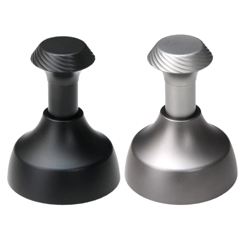 

Needle Coffee Tamper Espresso Stirrer Stirring Gadget with Base Coffee Powder Distributor Stainless Steel Material