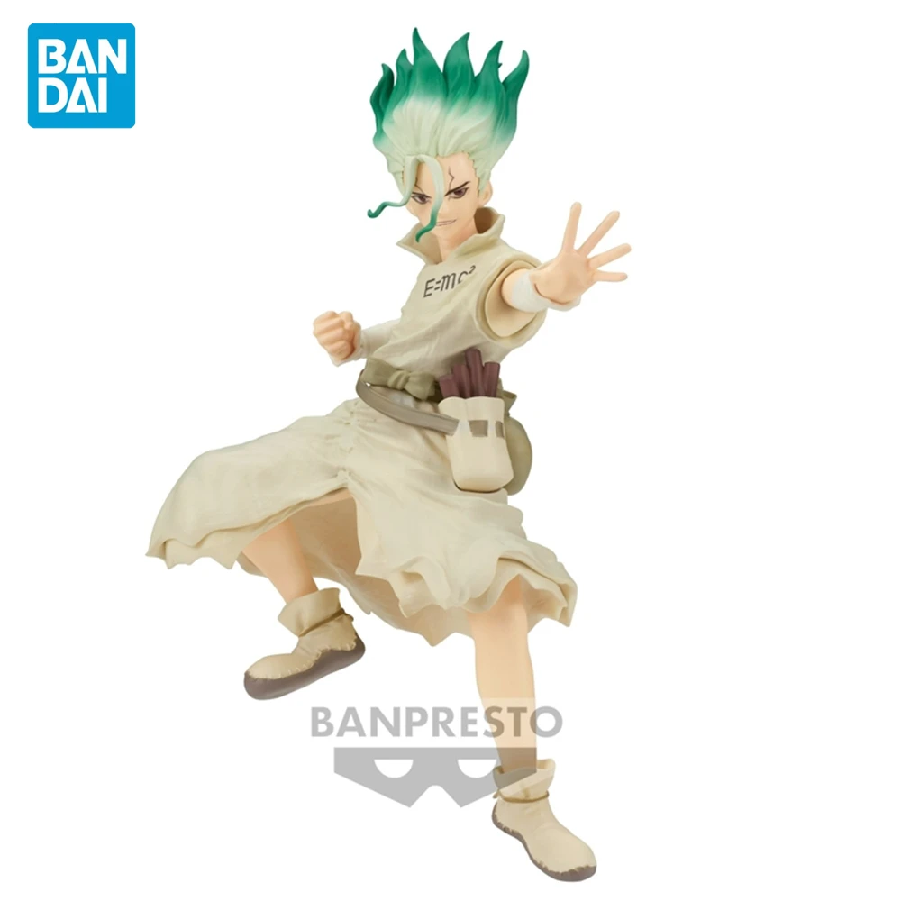 

Оригинальная фигурка BANPRESTO Dr.STONE DXF Ishigami Senkuu, аниме фигурка из ПВХ, фигурка Bandai, коллекционная искусственная кукла, игрушки в подарок
